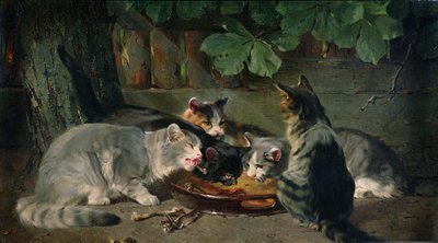 Dinner Time by Julius Adam